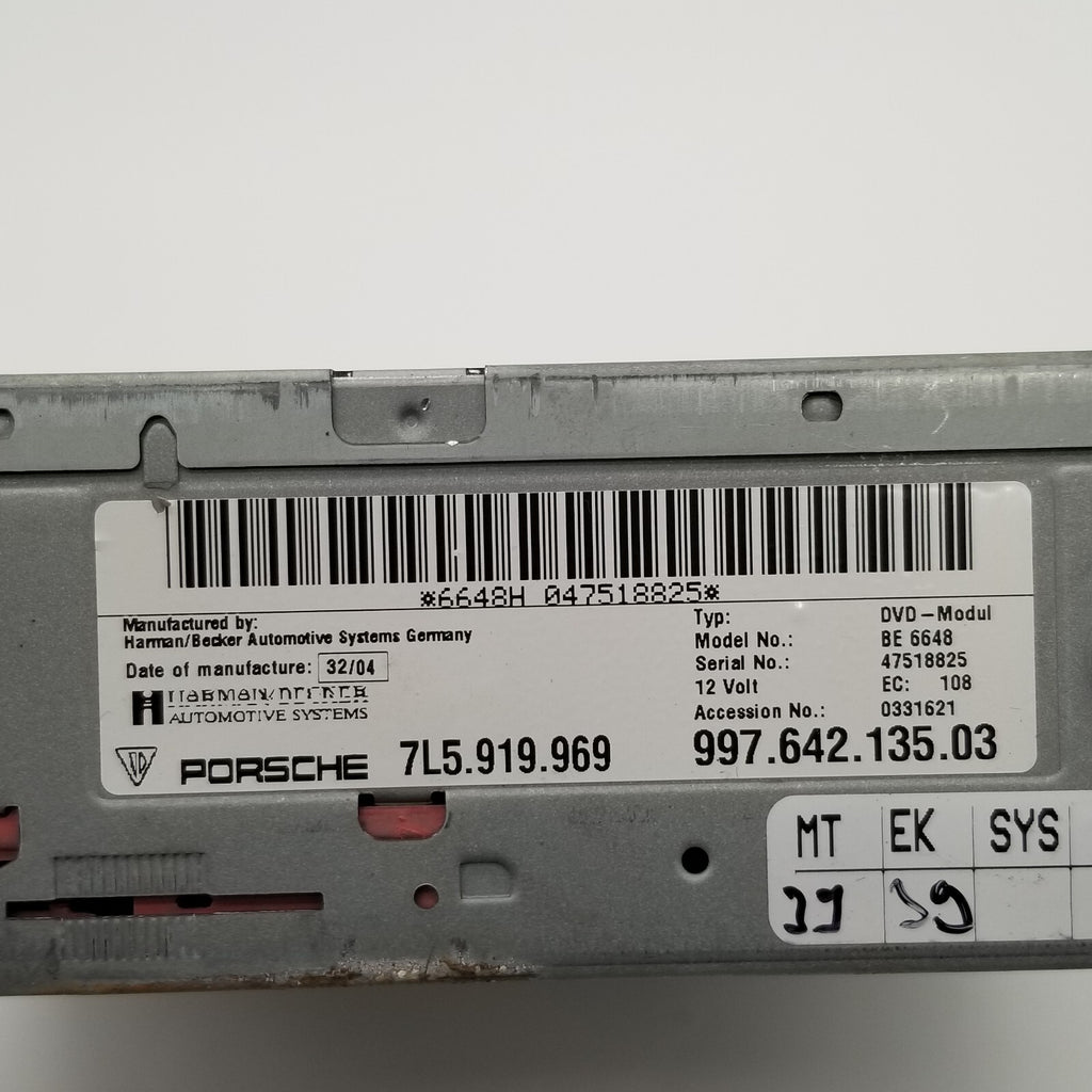 GPS Navigation DVD CD Player 7L5919969C Fits 2005- 2010 PORSCHE CAYENNE