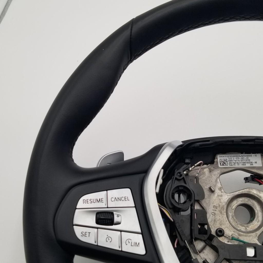 2018- 2024 BMW X3 G01 LEATHER STEERING WHEEL HEATED LIM PADDLE SHIFTERS