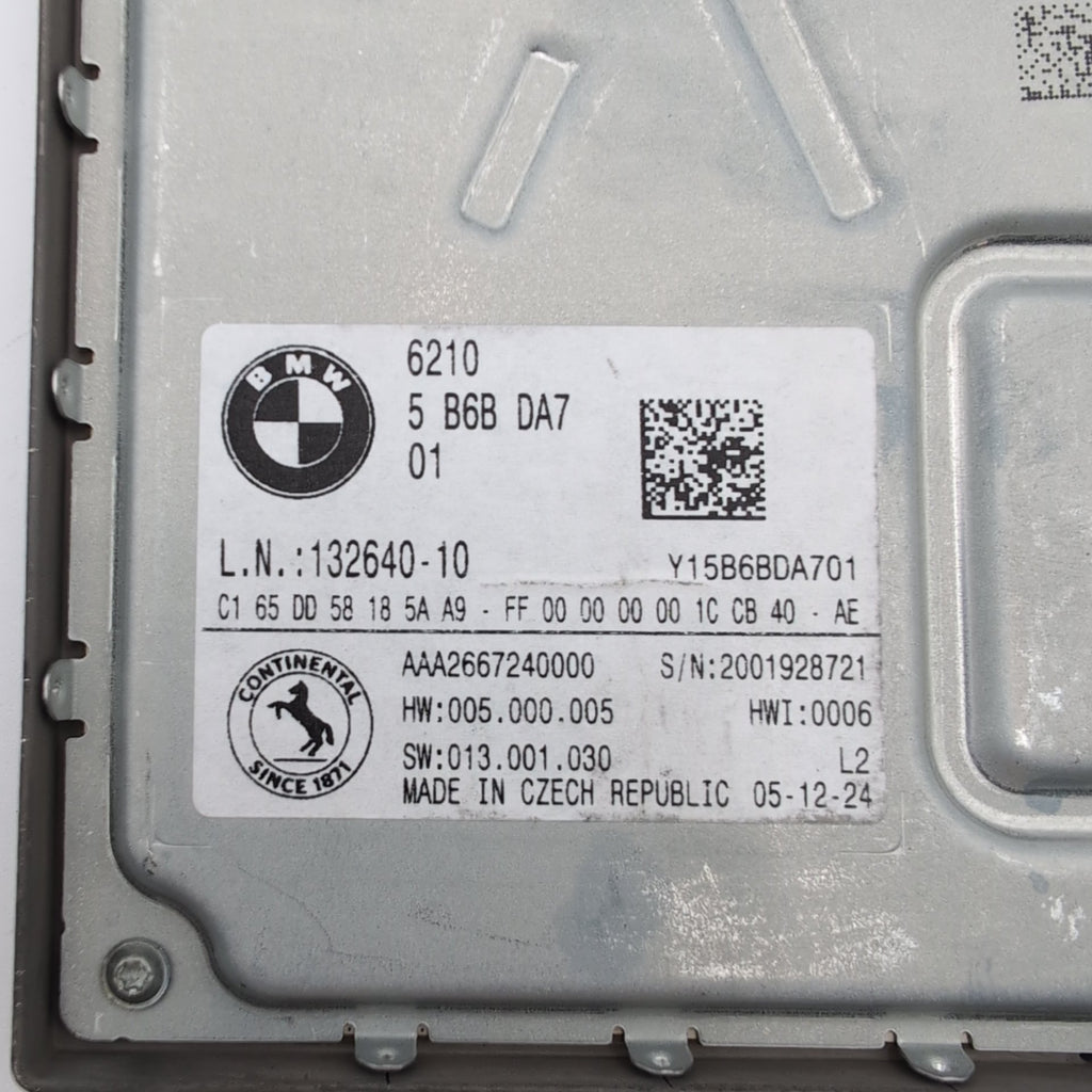 2024 2025 2026 BMW G20 G26 G42 G60 X3 X5 X6 Instrument Cluster Control Module