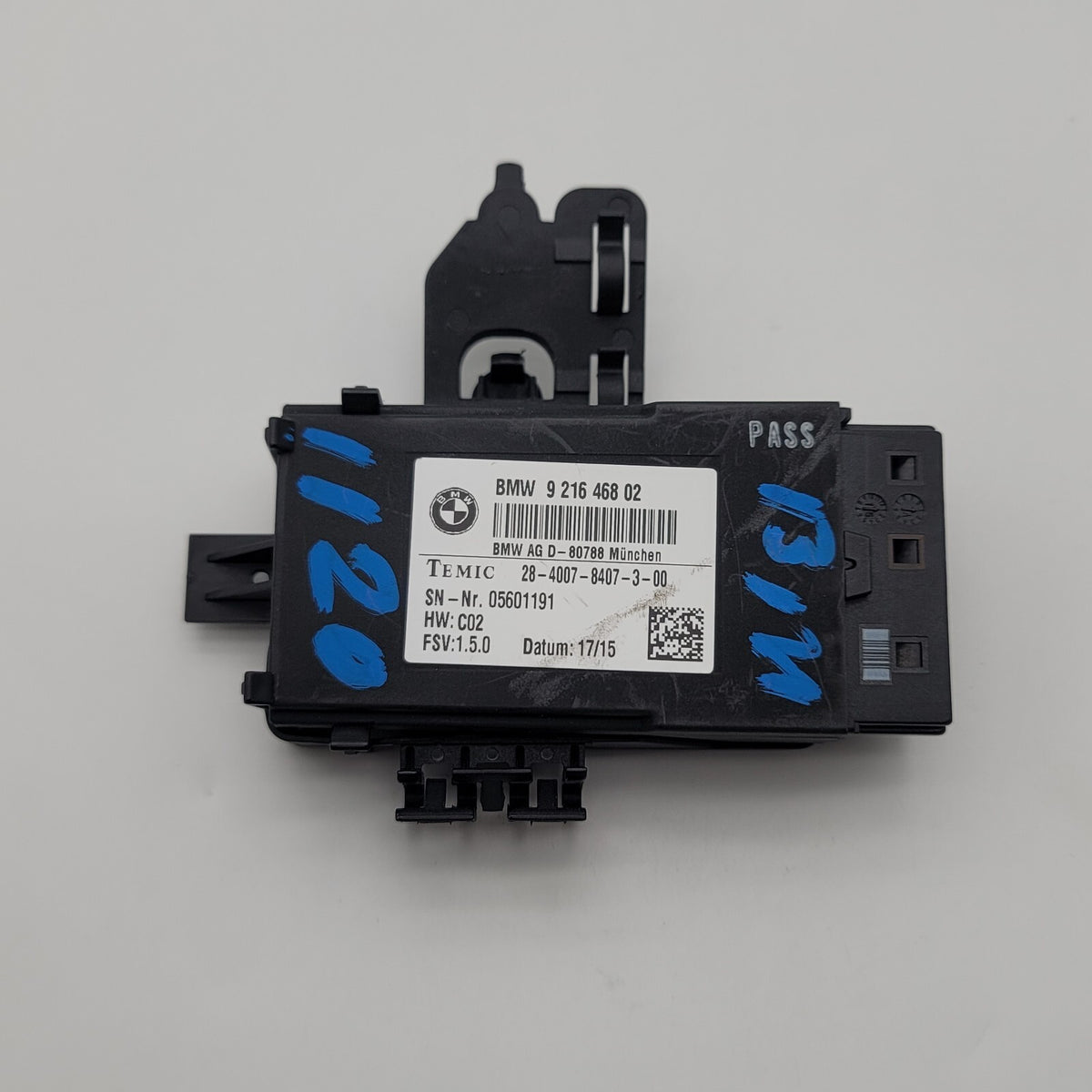 Front Seat Control Module OEM BMW F30 F10 F12 F13 2 3 4 5 6 Series X3 X4 X5 X6