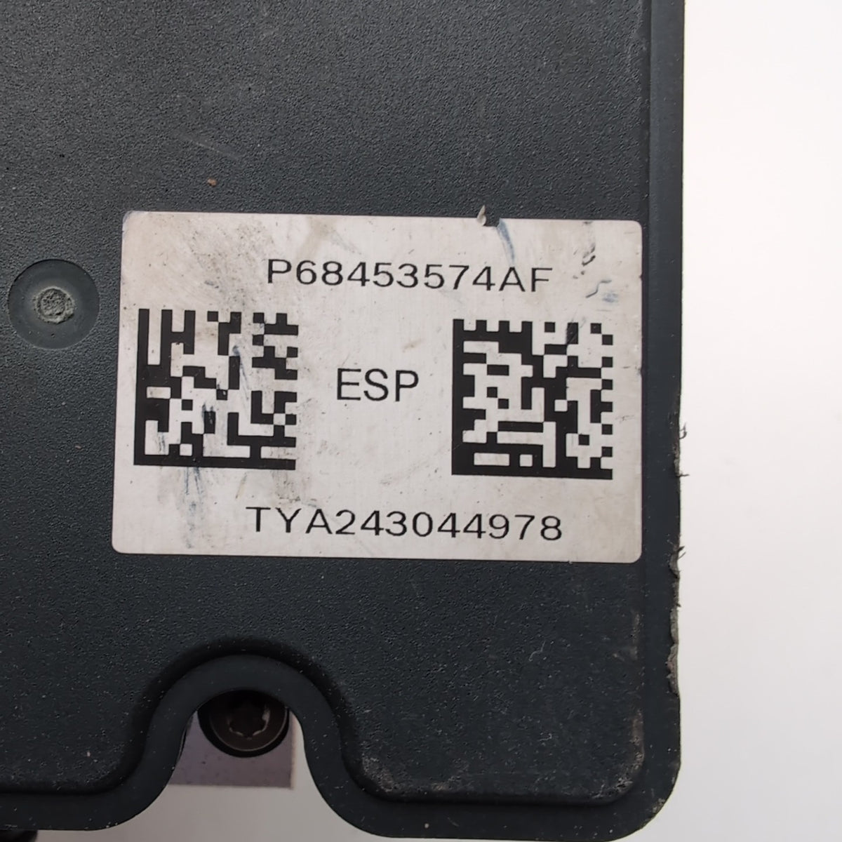 2022 Chrysler Voyager Abs Pump Control Module Brake 68453574AF
