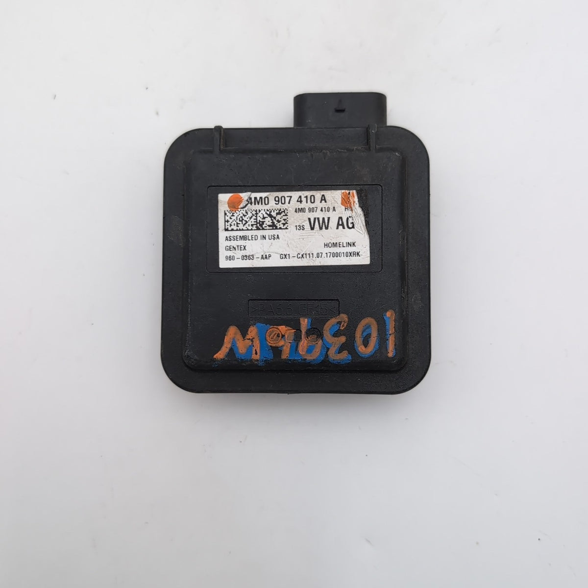 OEM Volkswagen Audi Garage Door Control Module Homelink Transmitter 4M0907410A