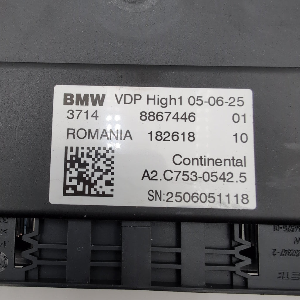2024 2025 2026 BMW i4 G26 VDP High1 Suspension Control Module 8867446