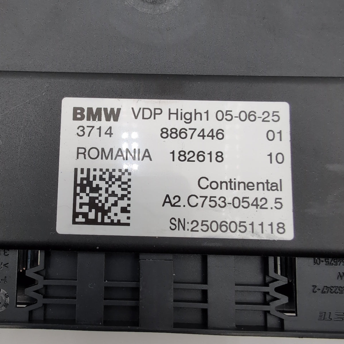 2024 2025 2026 BMW i4 G26 VDP High1 Suspension Control Module 8867446