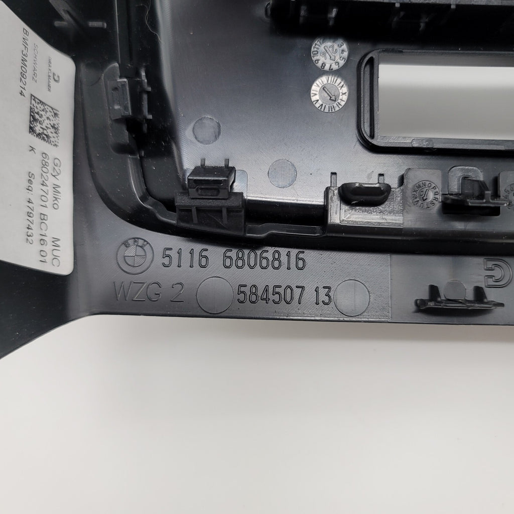 2021 2022 2023 2024 BMW G82 G83 G80 M3 M4 Rear Center Console A/C Vent Trim