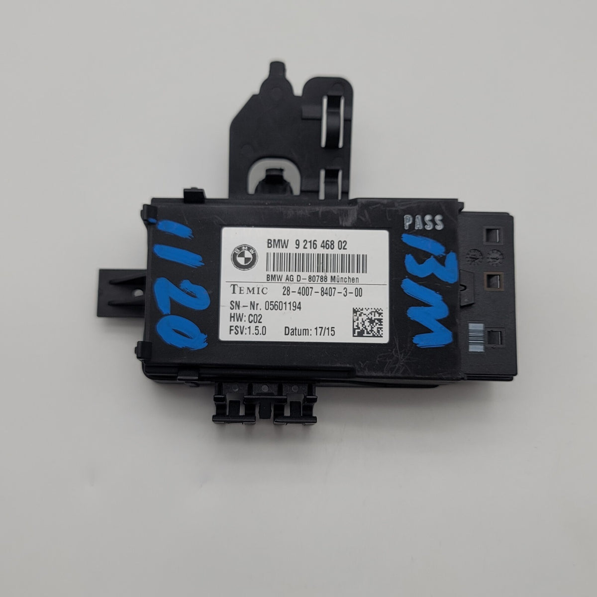 Front Seat Control Module OEM BMW F30 F10 F12 F13 2 3 4 5 6 Series X3 X4 X5 X6
