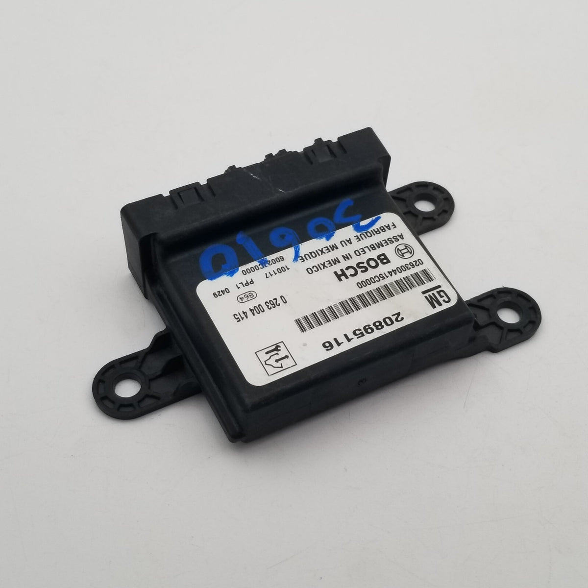 2011- 2015 CHEVROLET CRUZE REAR PARKING ASSIST CONTROL MODULE 20895116