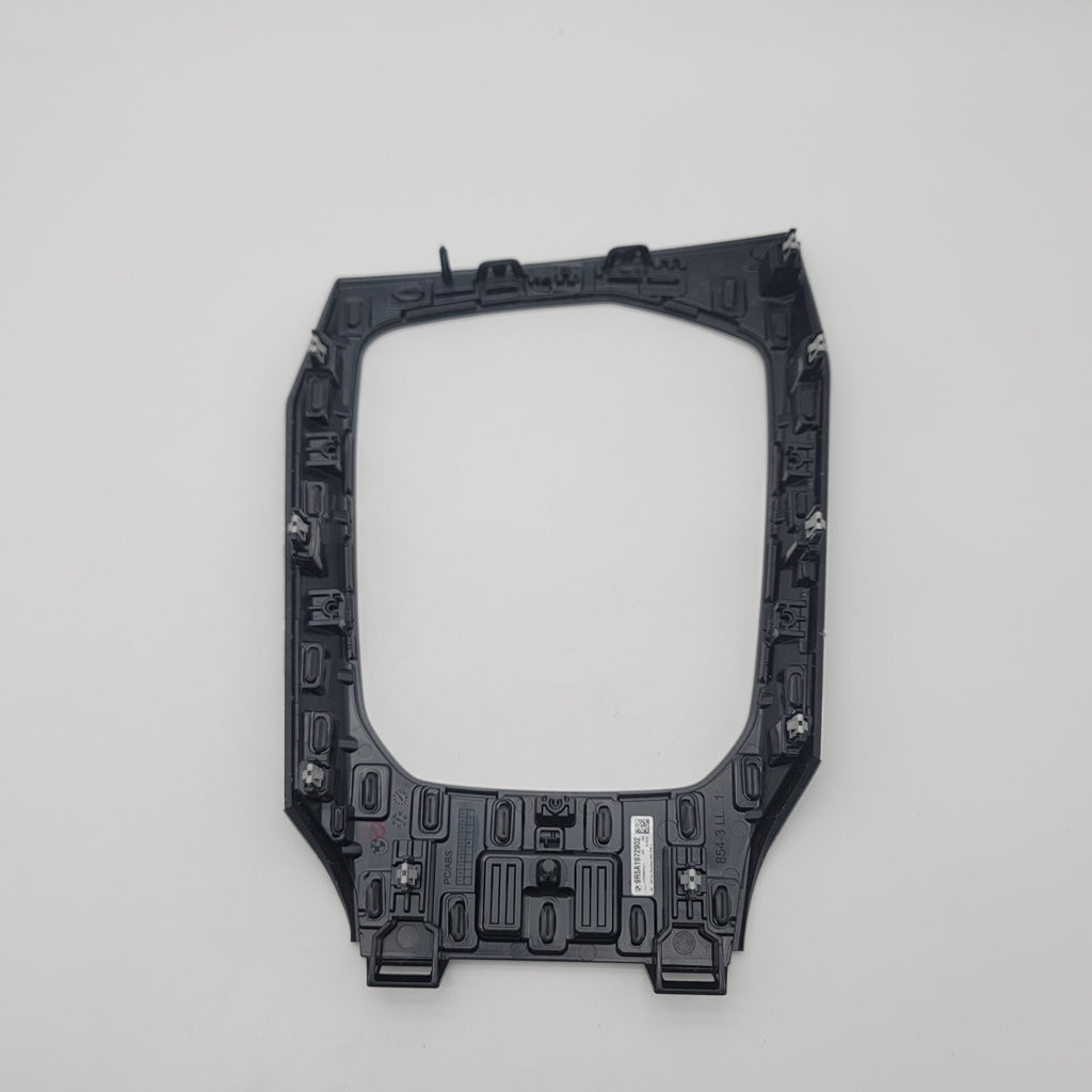 2021 - 2026 BMW G20 G22 G82 Center Console Shifter Trim Aluminum Rhombicle