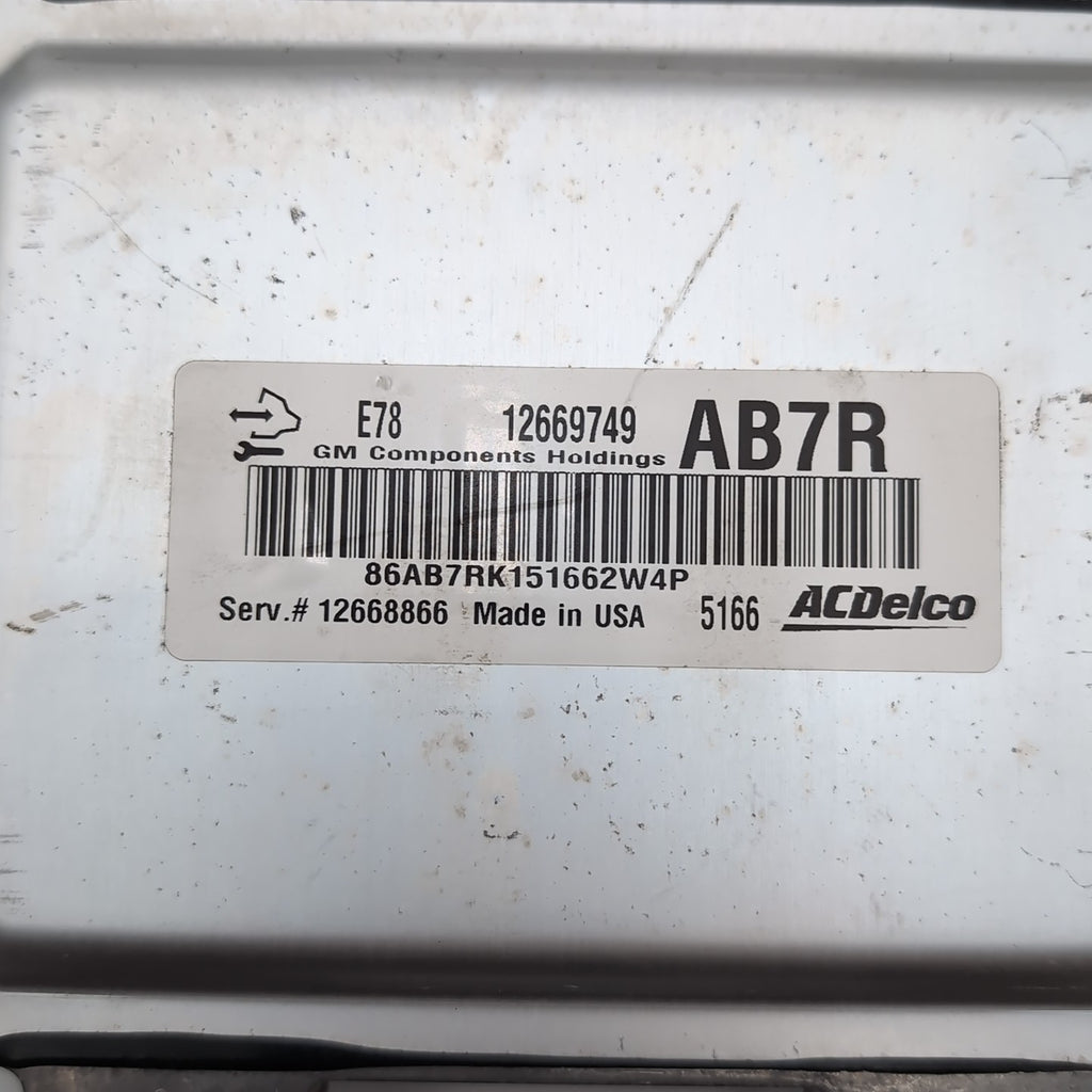 2012 2013 2014 2015 2016 Cruze Engine Electronic Control Module 12669749 OEM