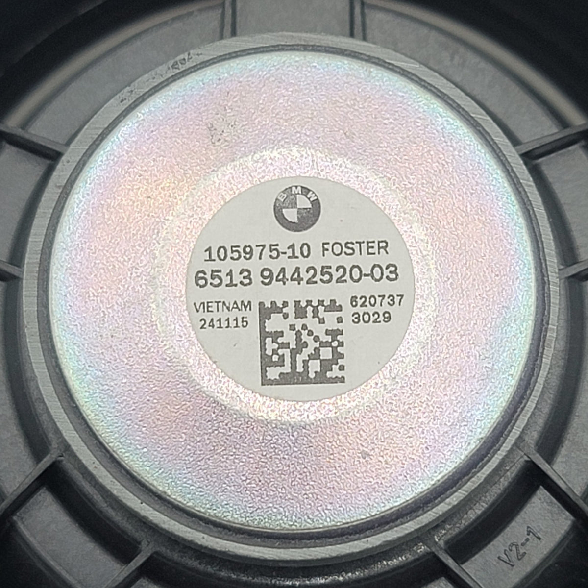 2022 2023 2024 2025 BMW X1 X2 ALEV1 Front Rear Door Midrange Speaker 9442520