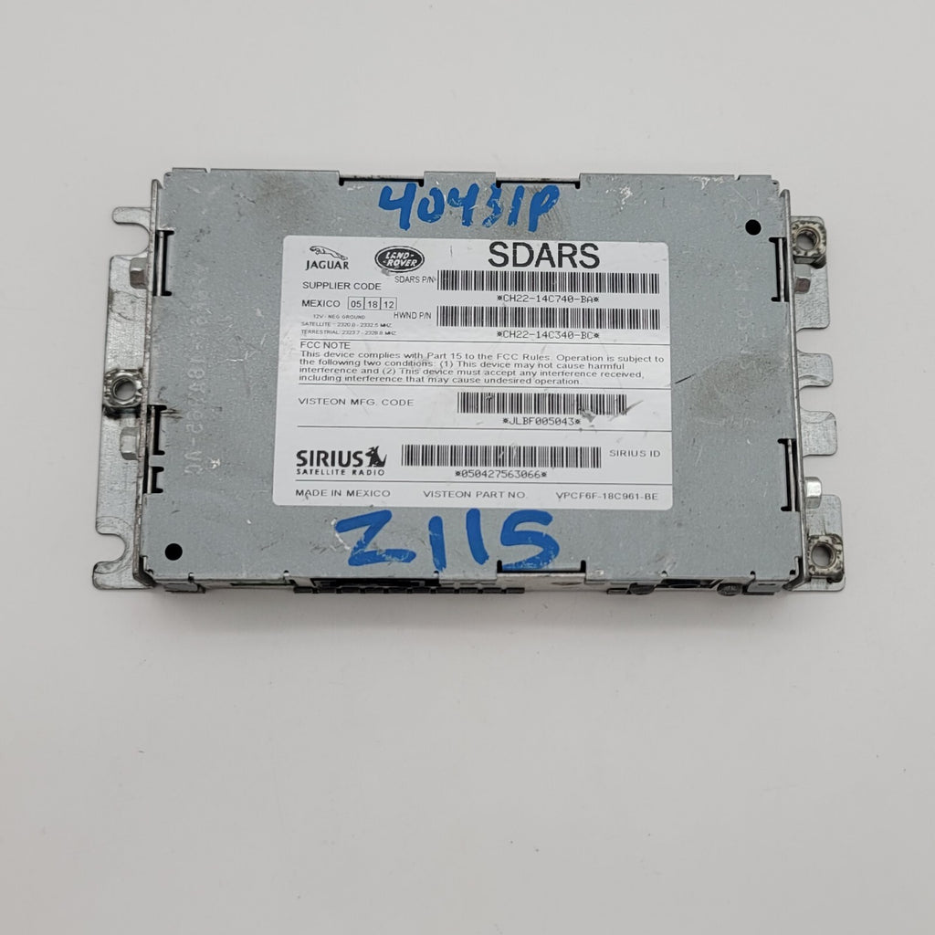 2013 2014 2015 Jaguar XJ Siris Satellite Radio Receiver Module OEM CH2214C740BA