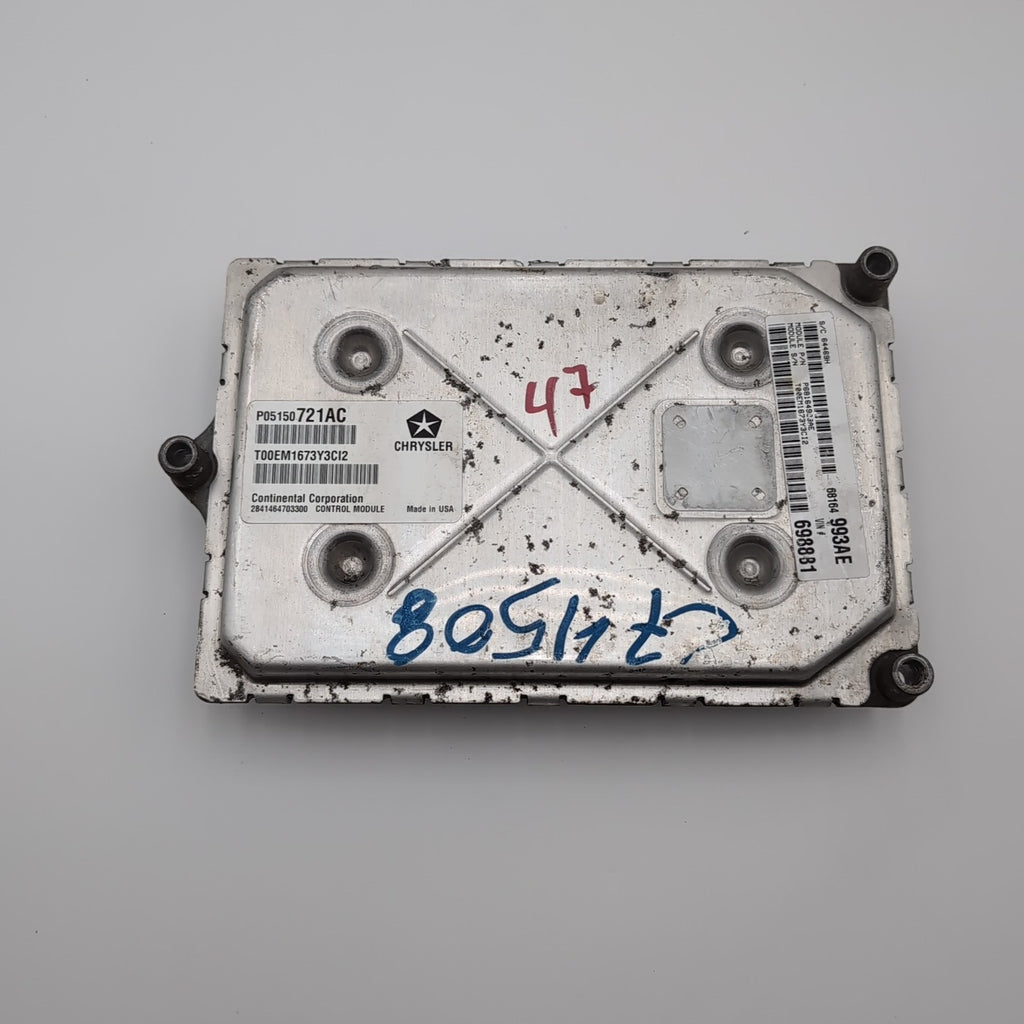 2013 Dodge Journey 3.6L Engine Computer Control Module ECU ECM OEM P05150721AC