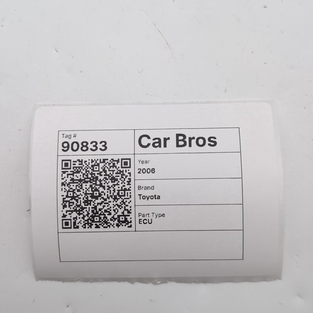 2006 Toyota RAV4 3.5L Engine Computer Control Module ECU 89661-42D81
