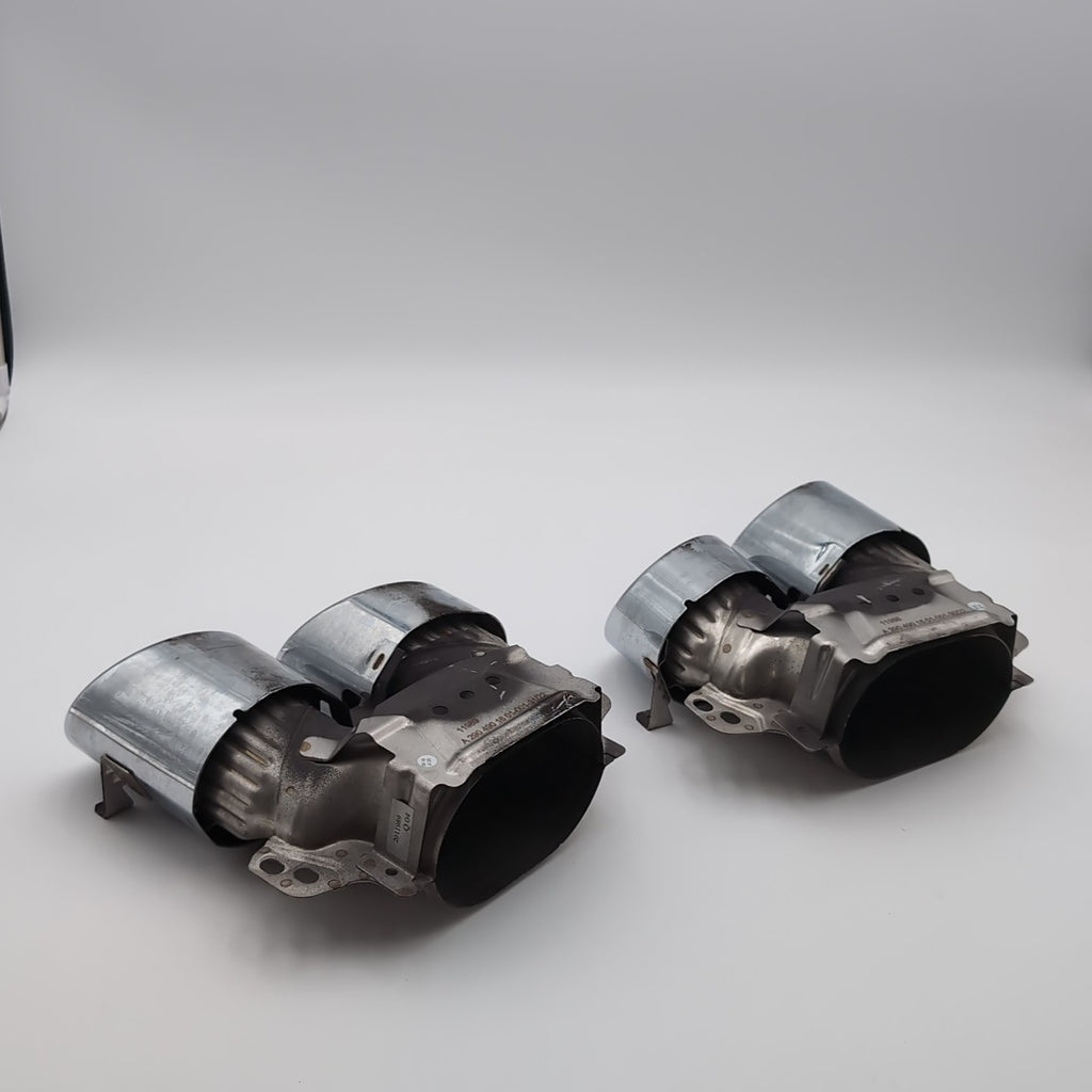 2019 - 2024 Mercedes-Benz X290 AMG Rear Left & Right Exhaust Tip Set OEM