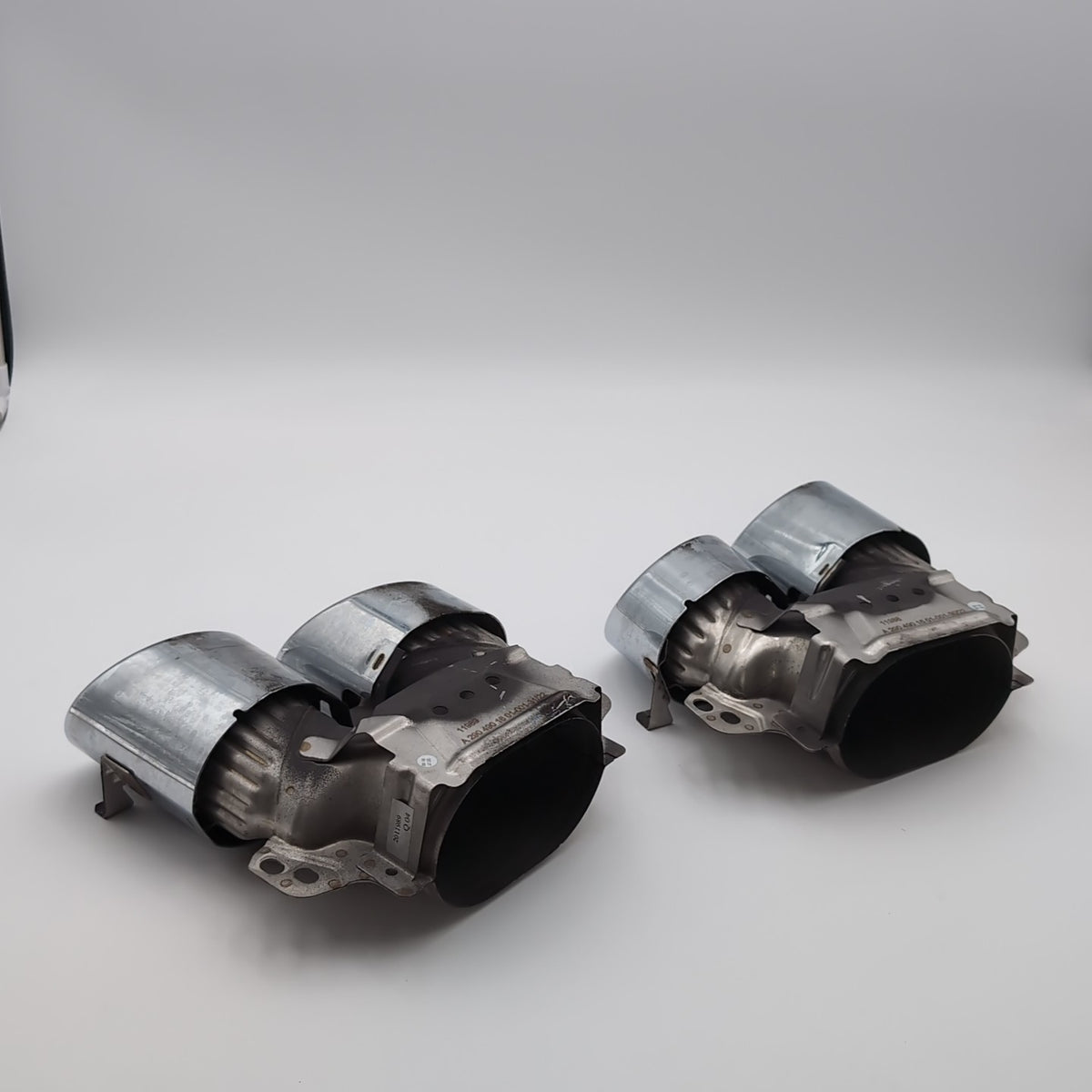 2019 - 2024 Mercedes-Benz X290 AMG Rear Left & Right Exhaust Tip Set OEM