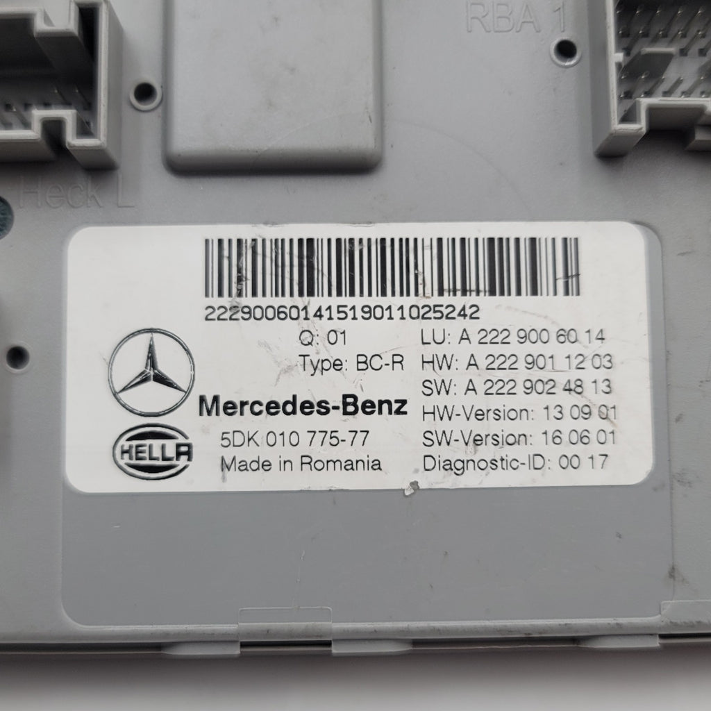 2016- 2024 MERCEDES GLC300 X253 SAM SIGNAL CONTROL MODULE UNIT OEM A2229006014