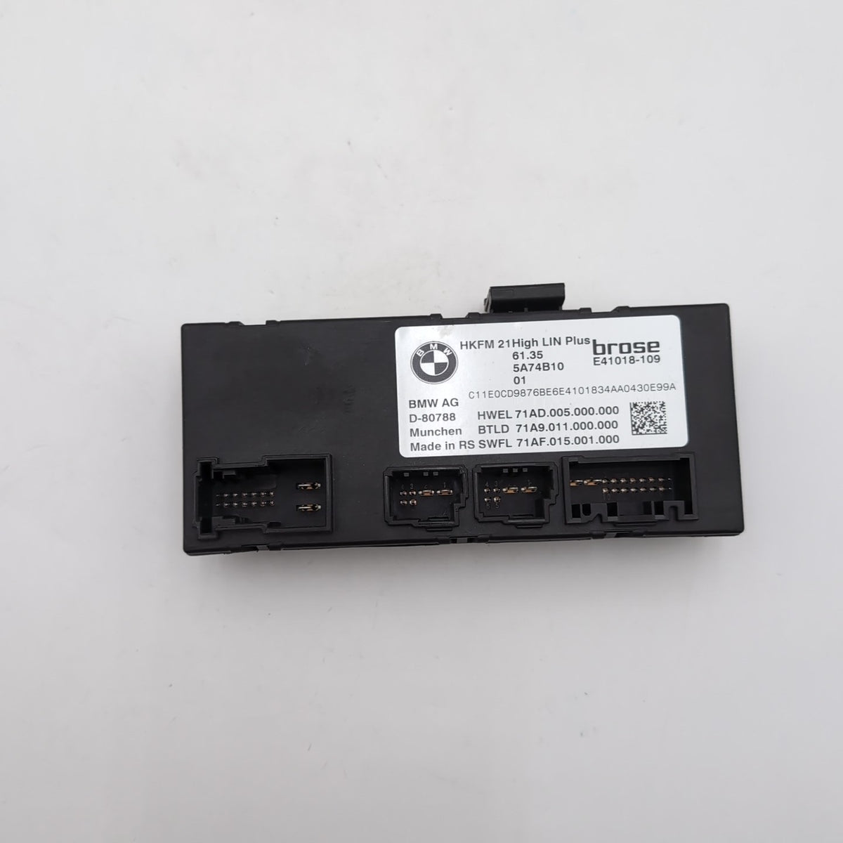 2024 2025 BMW G05 G07 X5 X7 Tailgate Liftgate Decklid Control Module OEM 5A74B10