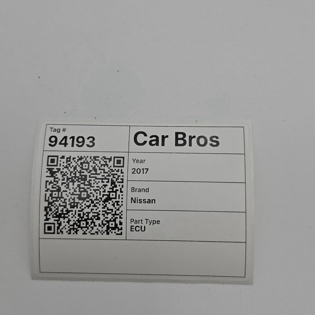 2017 Nissan Rogue Sport 2.0L Engine Computer Control Module ECU NEC023-640