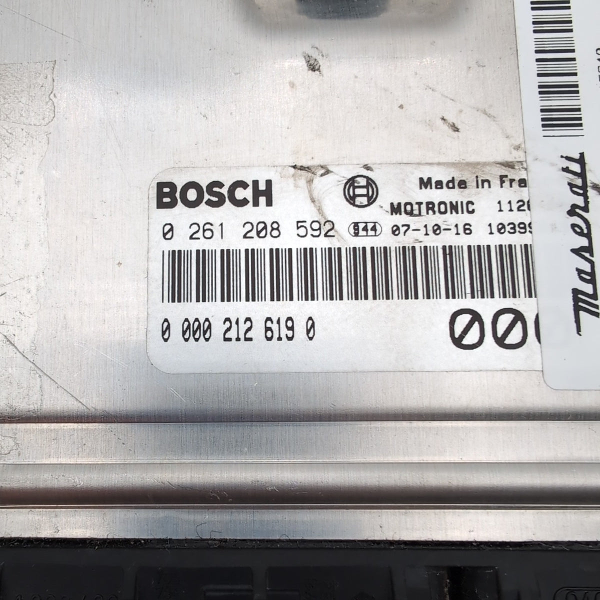 2008- 2016 Maserati GranTursimo M145 Engine Computer Control Module 234837