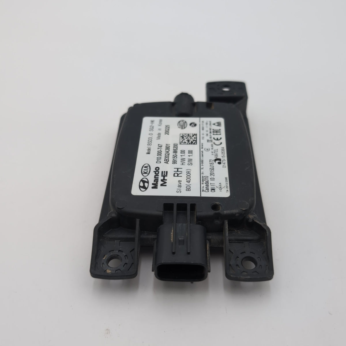 2019 2020 2021 Kia Forte RH SLAVE Rear Right Blind Spot Radar Sensor 99150-M6200