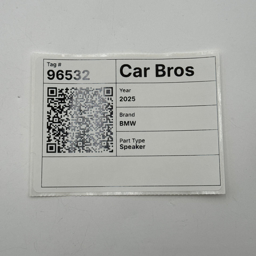 2022 2023 2024 2025 BMW X1 X2 ALEV1 Front Rear Door Midrange Speaker 9442520