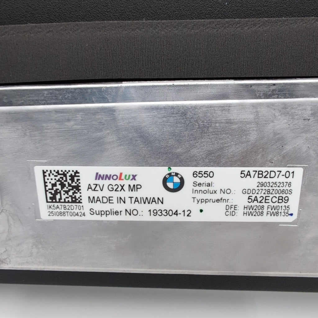 2023 - 2026 BMW G20 G26 G42 M3 M4 Instrument Cluster Infotainment Display Screen