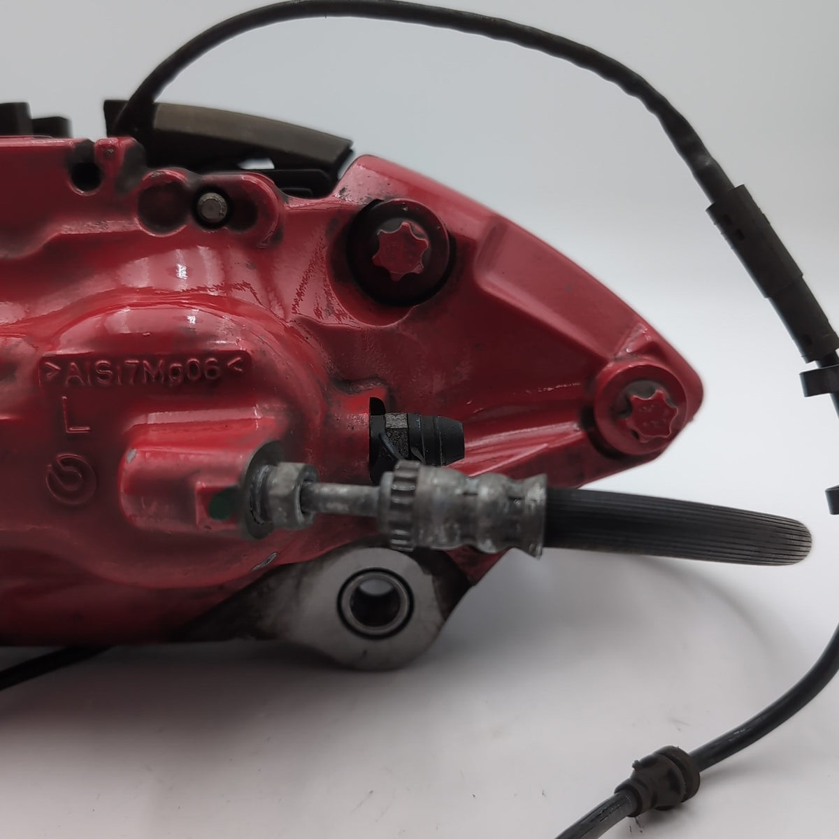 2021 2022 2023 2024 BMW X3 M Sport Front Left Brake Caliper Red OEM 6897335