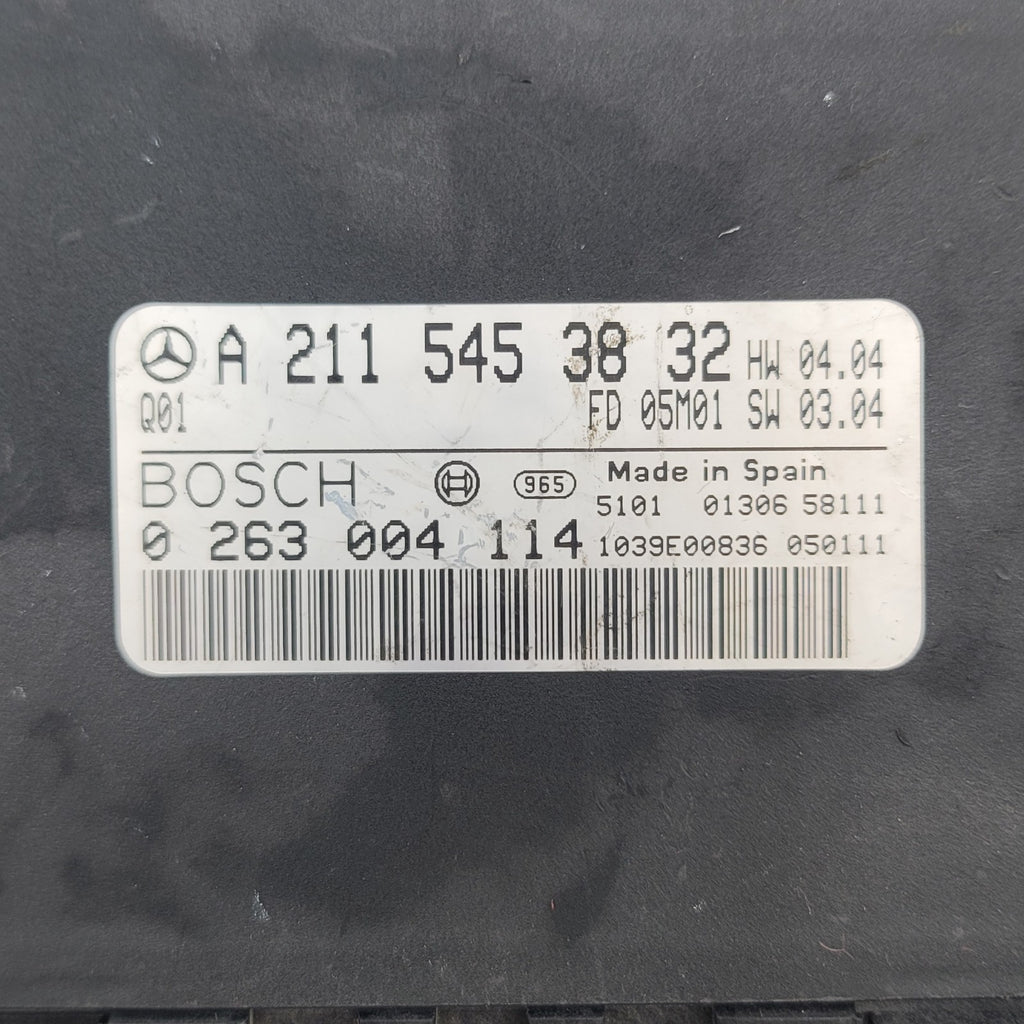 2003- 2006 MERCEDES BENZ w211 E55 AMG PDC PARKTRONIC PARK ASSIST CONTROL MODULE