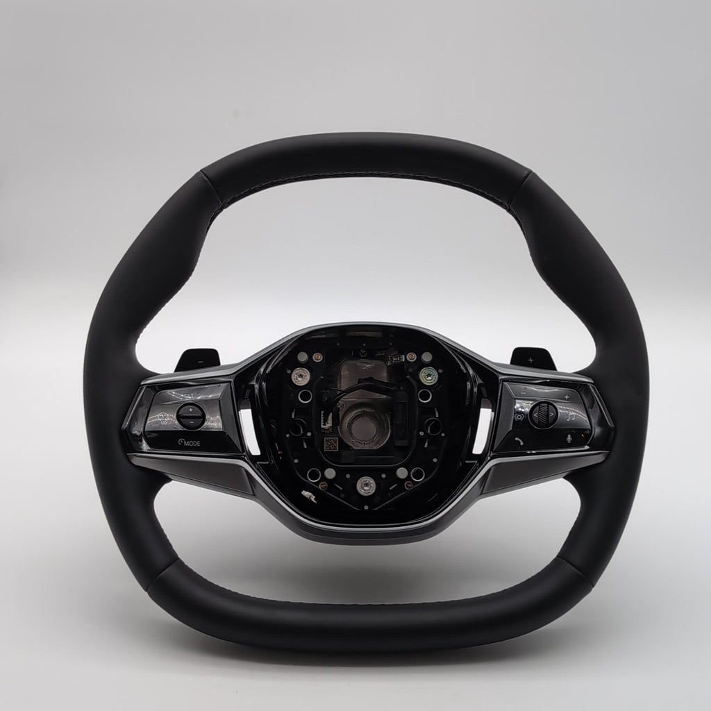 2025 BMW 530i 540ix G60 Flat Bottom Steering Wheel Paddle Shifter OEM 5A14E48