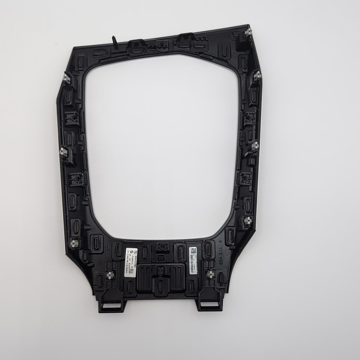 2021 - 2026 BMW G20 G22 G82 Center Console Shifter Trim Aluminum Rhombicle