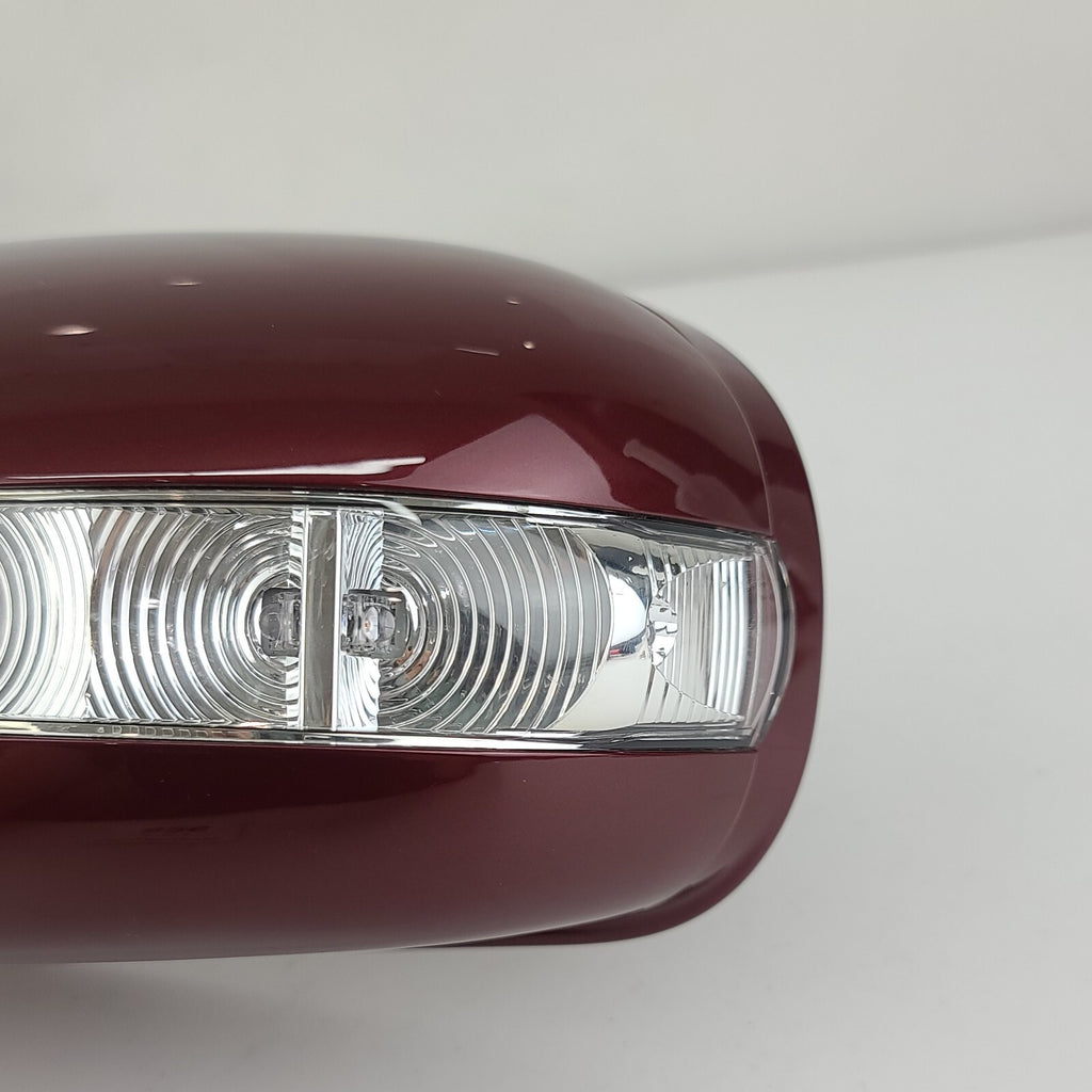 03-06 Fits Mercedes W211 E320 E500 Left Side View Door Mirror Cap Cover Burgundy