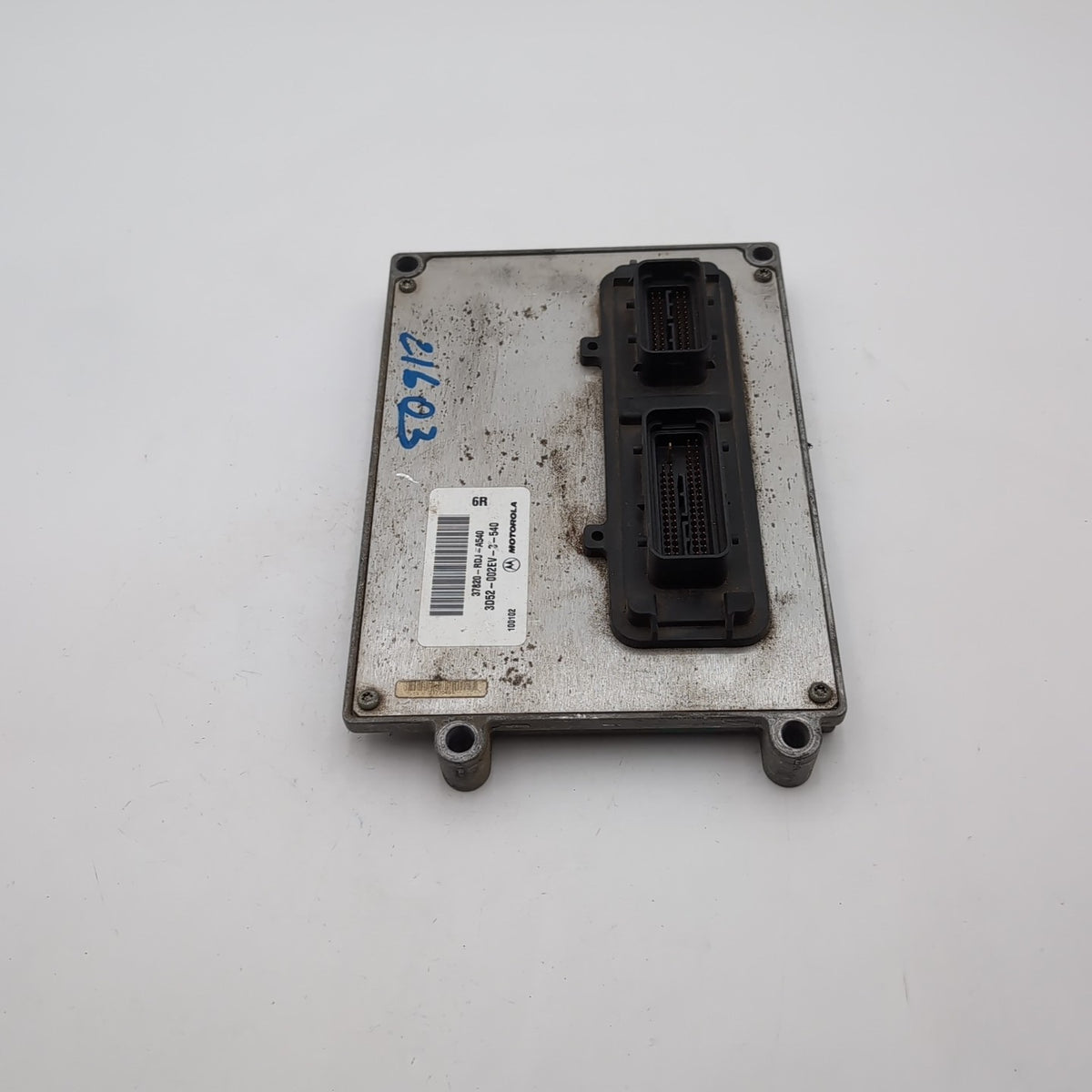 2003 Acura MDX Engine Computer Control Module ECM ECU 37820-RDJ-A540