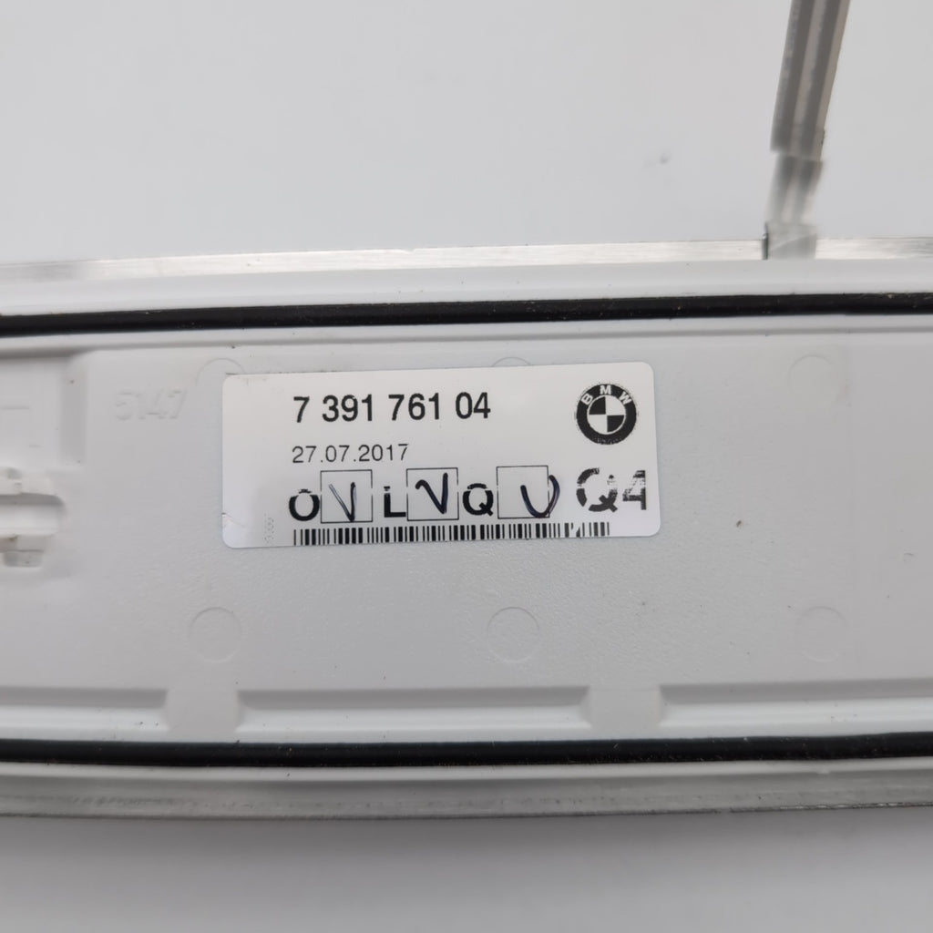 2017 2018 2019 BMW 740e Rear Left Right Illuminated Door Sill Scuff Plate Pair