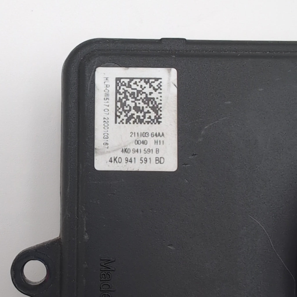 2020- 2024 Audi Q7 SQ7 Control Unit Module Light Ballast Computer 4K0941591BD