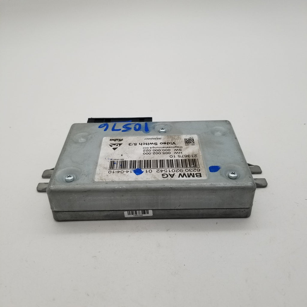 2011 BMW 750i F01 DVD MULTIMEDIA VIDEO SWITCH CONTROL MODULE 9201542