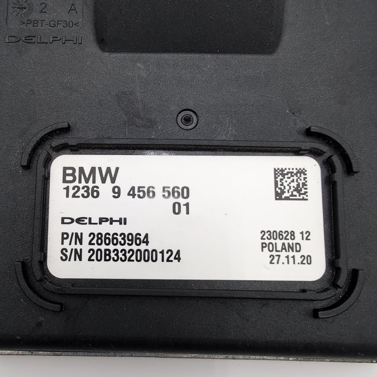 2017 - 2021 BMW i3 i3s I01 eDME Base Control Module OEM 9456560