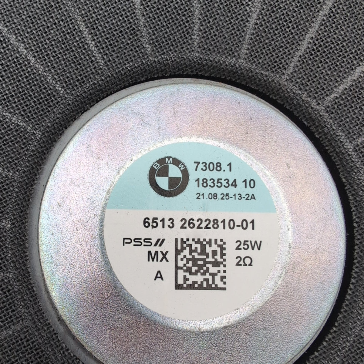 2019 - 2026 BMW 330i M340i 330ix G20 Right Under Seat Subwoofer Speaker 2622810