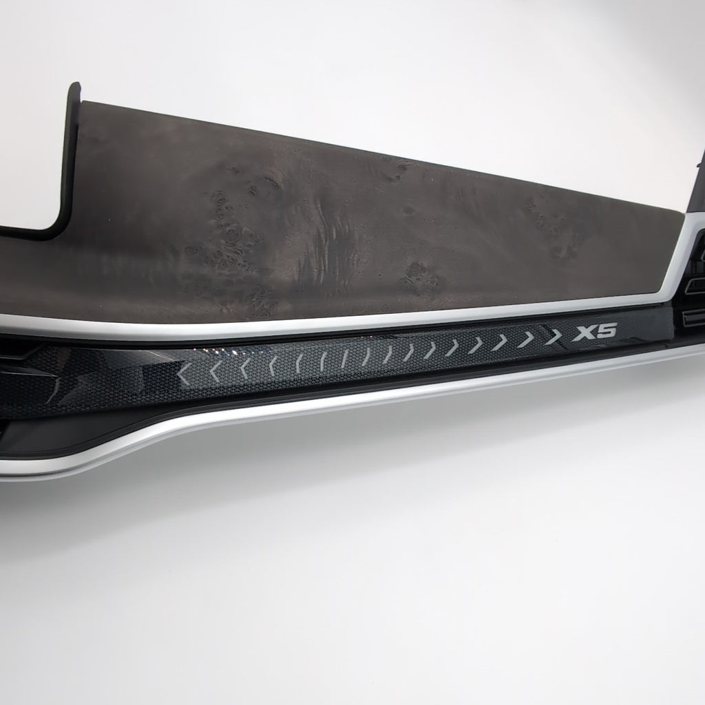 2025 BMW X5 G05 Center Dash Vent Trim Assembly Poplar Wood Grain Trim 5A01333