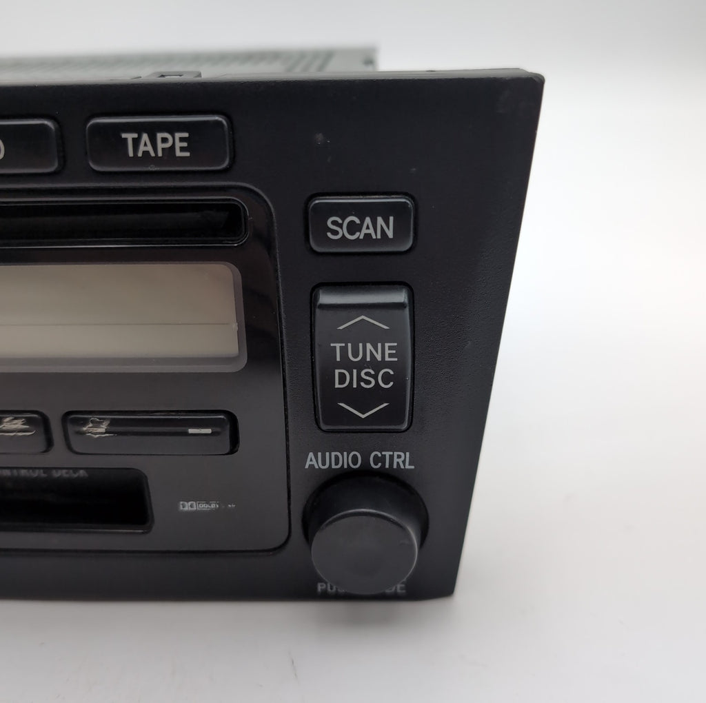 2000- 2004 Toyota Avalon Stereo Radio AM FM Receiver CD Tape Player 86120-AC080