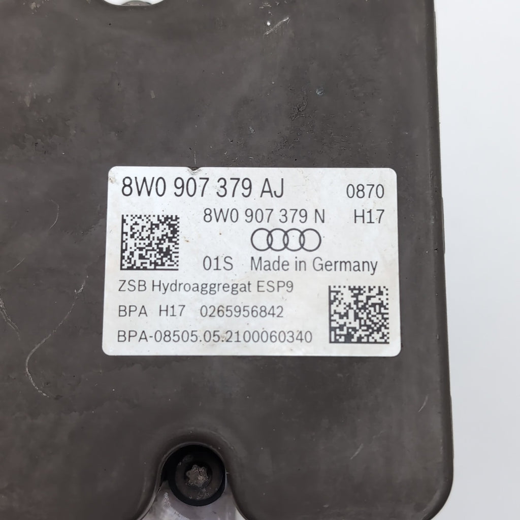 2017 - 2023 Audi A5 ABS Anti Lock Brake Pump Control Unit OEM 8W0614517AM
