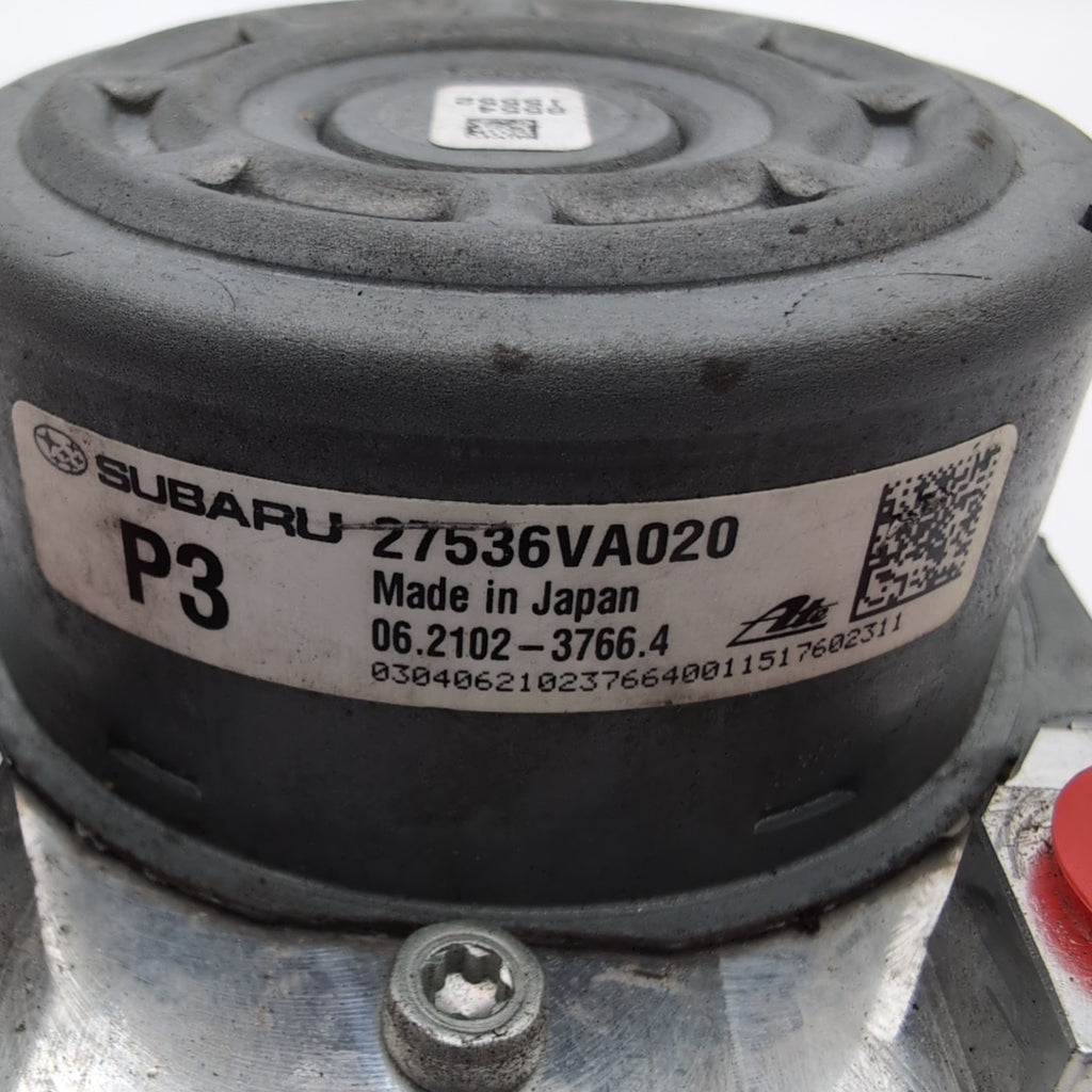 2016 Subaru WRX ABS Anti Lock Brake Pump Control Unit 27536VA020