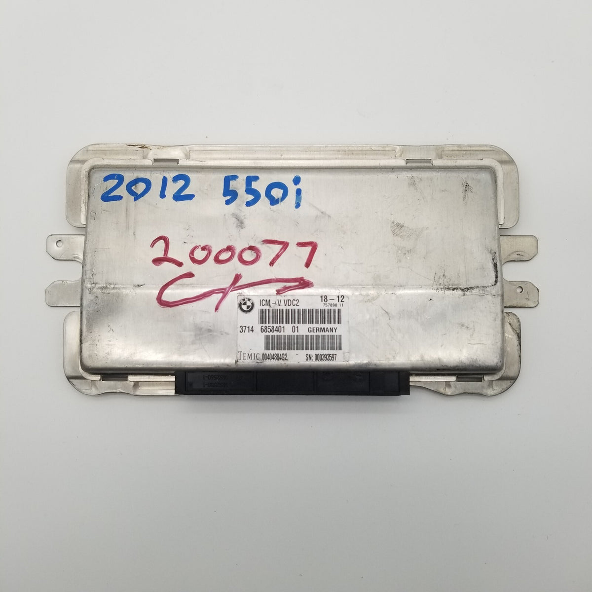 2012 BMW 528i F10 VDC ADAPTIVE SUSPESNION CONTROL MODULE COMPUTER