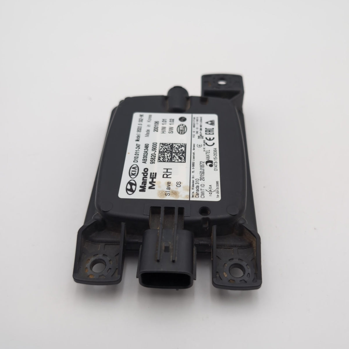 2019 2020 2021 Hyundai Kona SLAVE RH Right Blind Spot Radar Sensor 95820-J9000