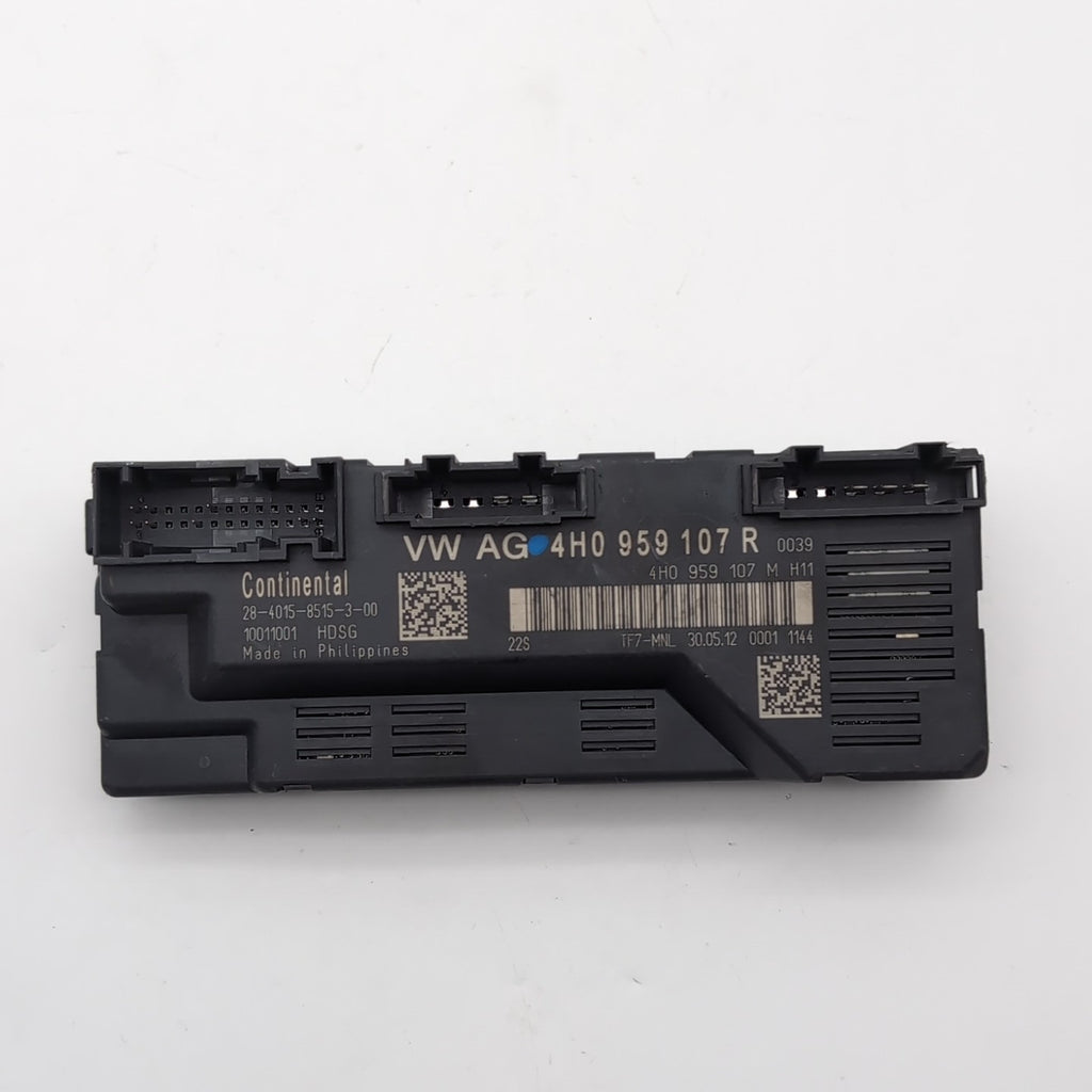 2011 2012 2013 AUDI A8 TRUNK DECK LID COMPUTER CONTROL MODULE 4H0959107R