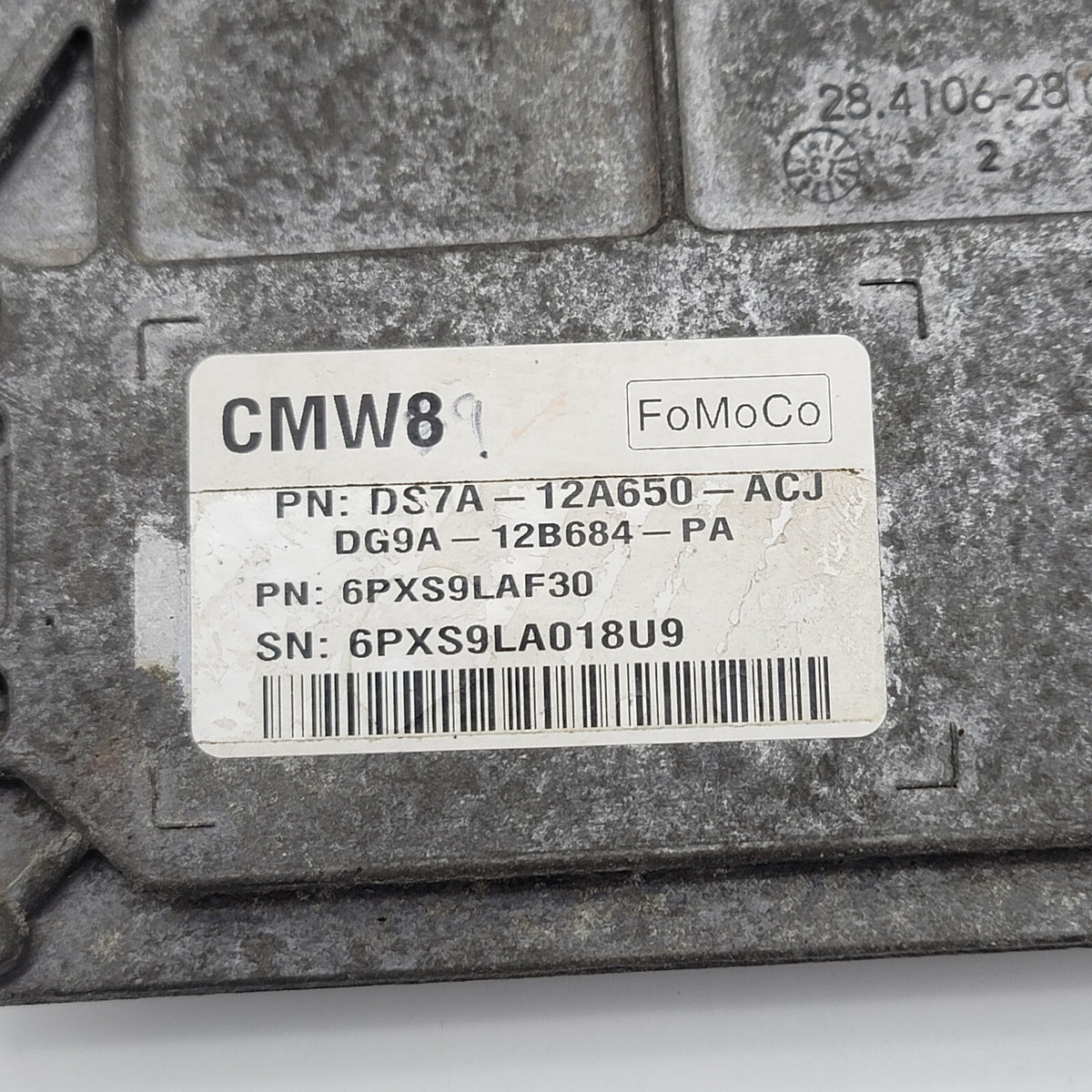 2013 Ford Fusion Computer Brain Engine Control ECU ECM EBX Module DS7A12A650ACJ