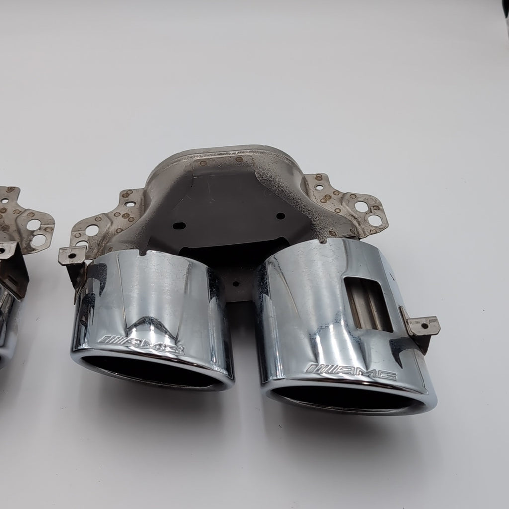 2019 - 2024 Mercedes-Benz X290 AMG Rear Left & Right Exhaust Tip Set OEM