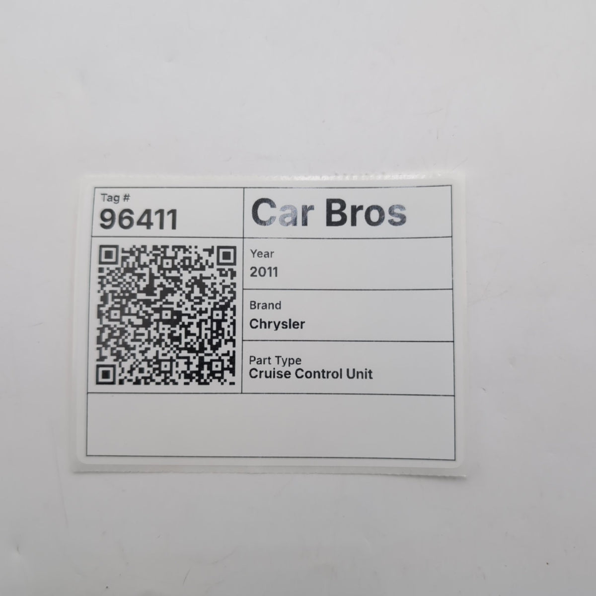 2011 - 2014 Chrysler 300 Cruise Control Distance Radar Sensor 56054169AD