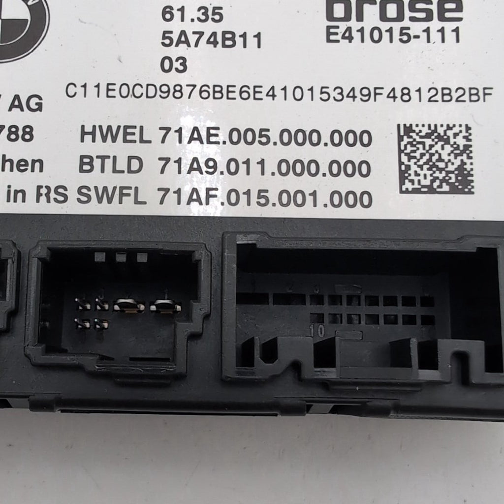 2023 2024 2025 BMW G60 XM X1 X2 X3 Trunk Lid Liftgate Control Module 5A74B11