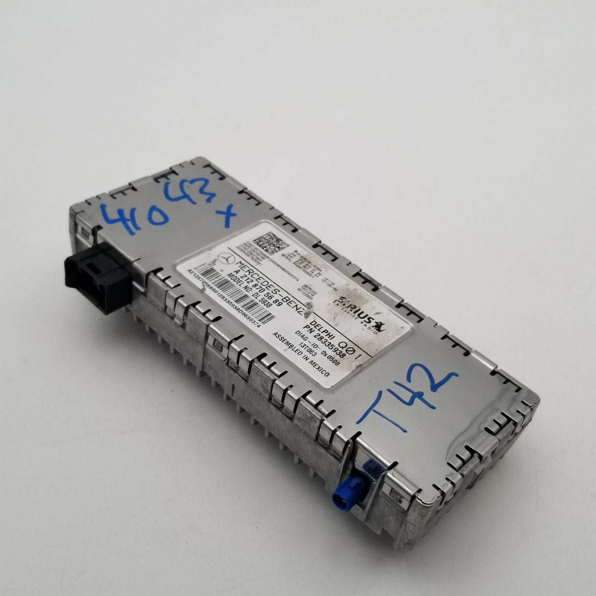 2013- 2016 MERCEDES GL450 X166 SATELLITE RADIO CONTROL MODULE OEM A2128705689