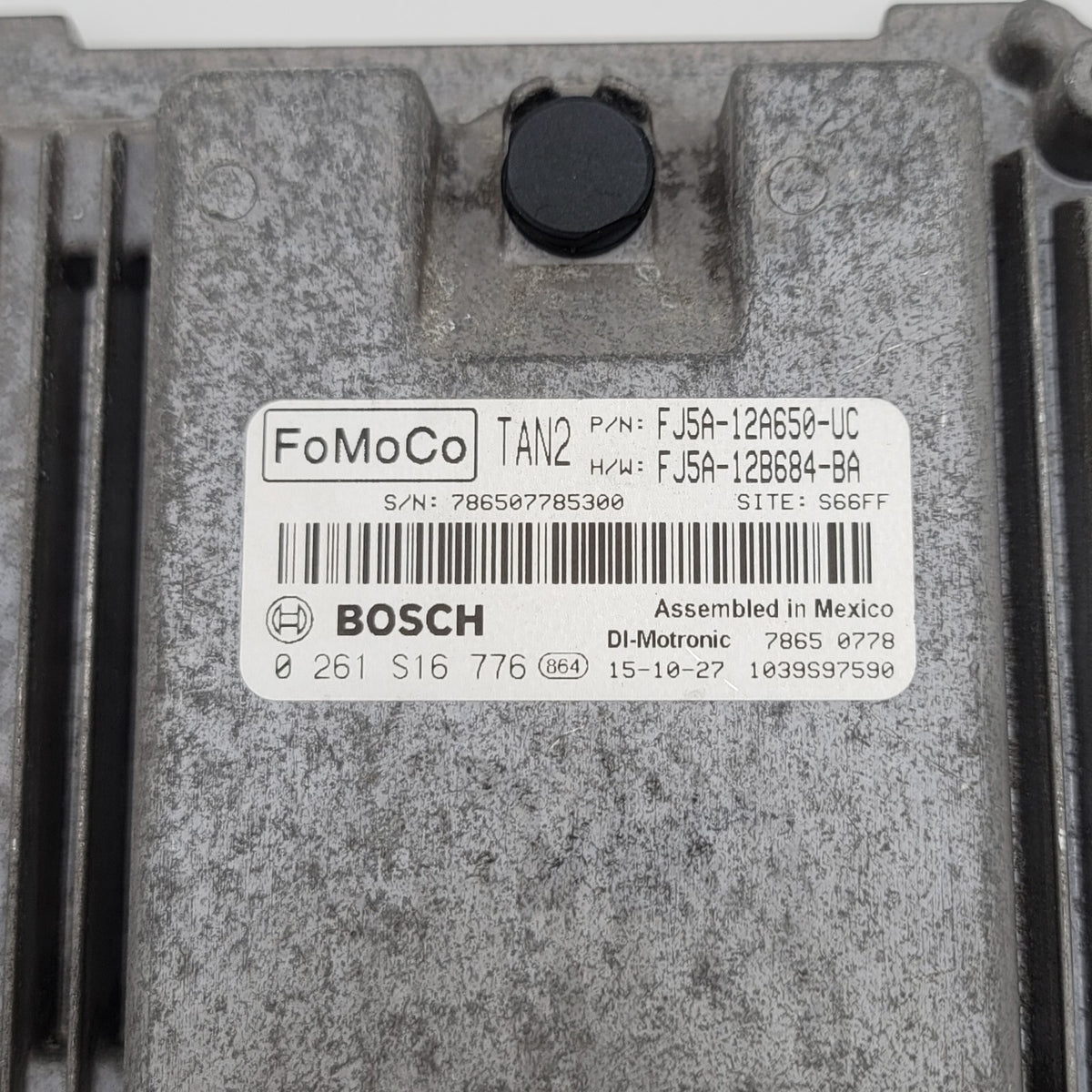 2015 2016 Ford Escape Engine Computer Control Module ECM ECU FJ5A-12A650-UC